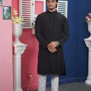 ব্ল্যাক কালার প্রিমিয়াম মাইক্রোস্টিজ সলিড